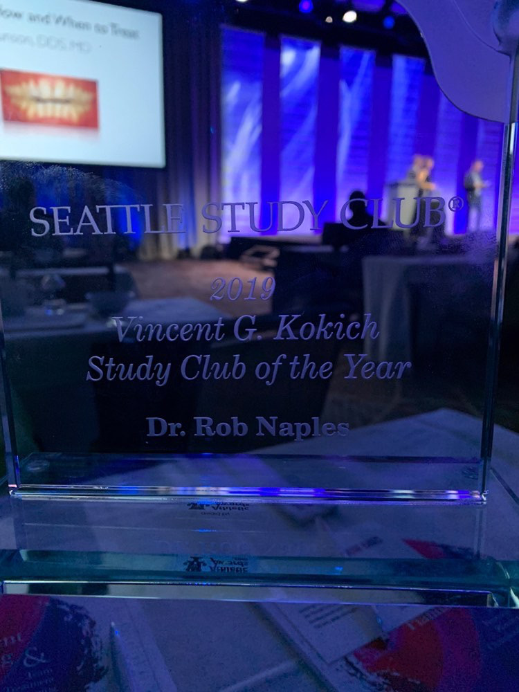 Vincent G. Kokich Study Club of the Year 2019_Naples Oral Facial Surgery